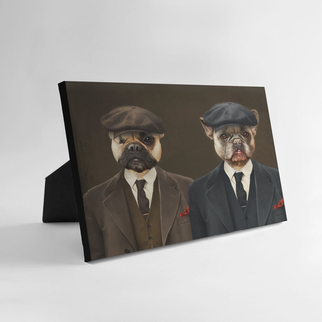 The Gangster Brothers - Custom Standing Canvas