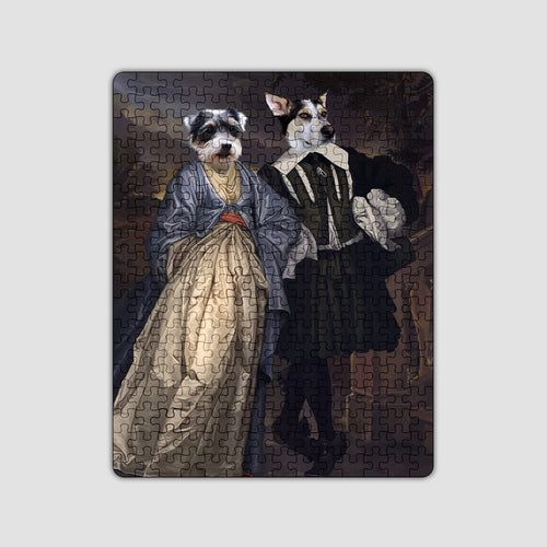 Crown and Paw - Puzzle The Midnight Stroll - Custom Puzzle 11" x 14"