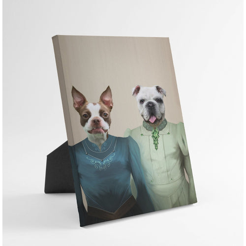 Crown and Paw - Standing Canvas The Little Ladies - Custom Standing Canvas