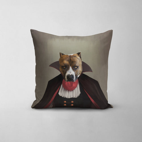 Crown and Paw - Throw Pillow The Vampire - Custom Throw Pillow
