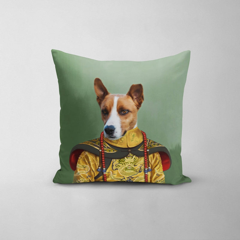 The Chinese Emperor - Custom Throw Pillow