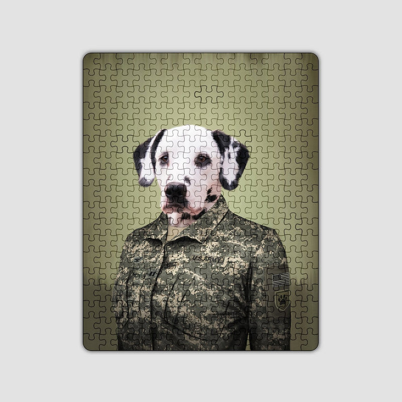 The Army Woman - Custom Puzzle