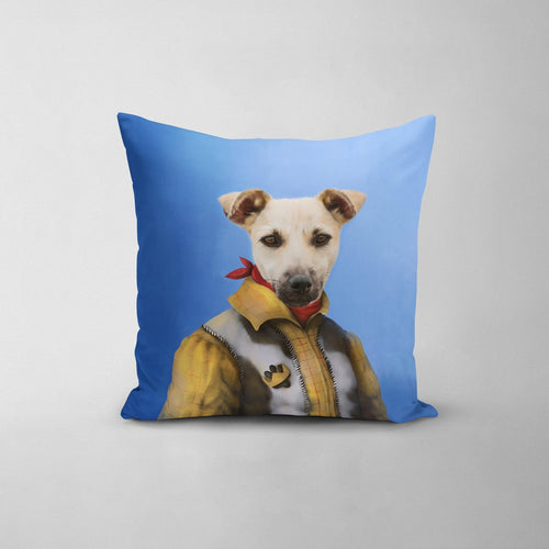Crown and Paw - Throw Pillow The Cowboy - Custom Throw Pillow