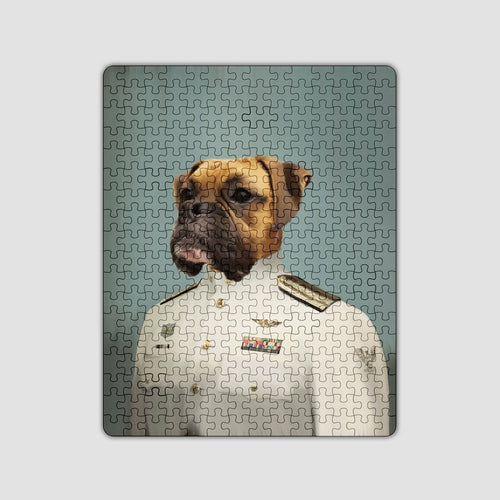 Crown and Paw - Puzzle The Male Coast Guard - Custom Puzzle 11" x 14"
