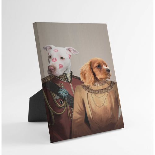 Crown and Paw - Standing Canvas The Lord And Lady - Custom Standing Canvas