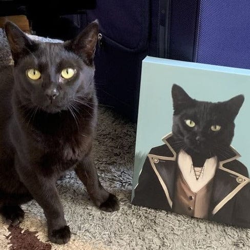 The Pirate - Custom Pet Canvas