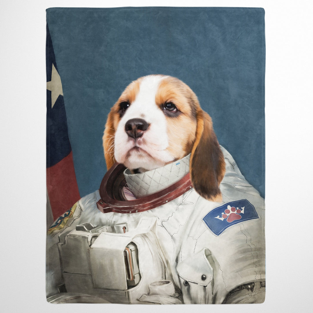 The Astronaut - Custom Pet Blanket