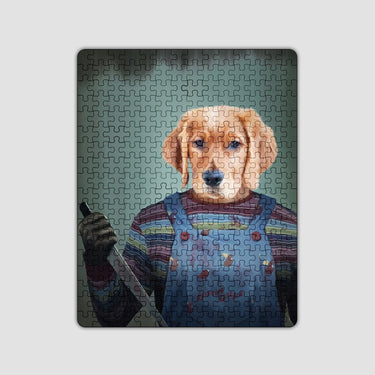 Chucky Portrait - Custom Puzzle