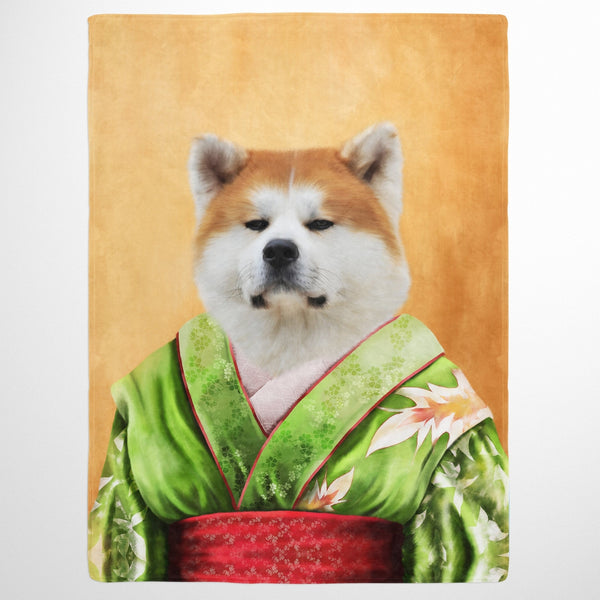 The Geisha - Custom Pet Blanket