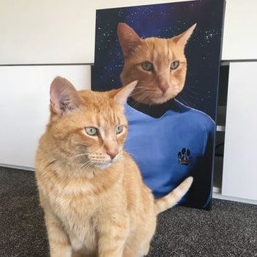 Crown and Paw - Canvas The Trekkie - Custom Pet Canvas
