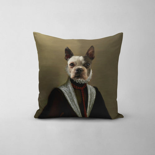 Crown and Paw - Throw Pillow The Countess - Custom Throw Pillow