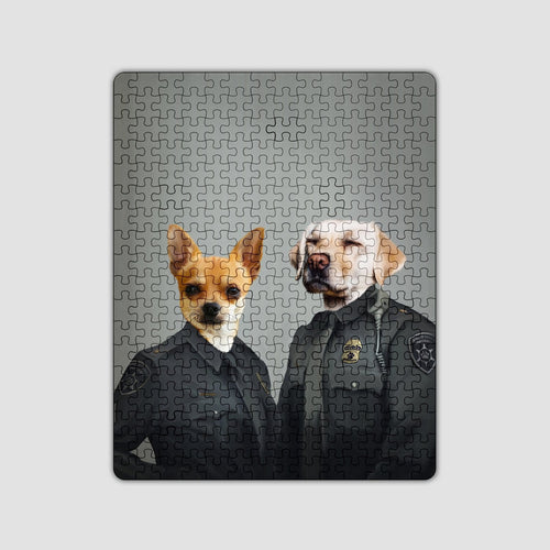 Crown and Paw - Puzzle The Officers - Custom Puzzle 11" x 14"