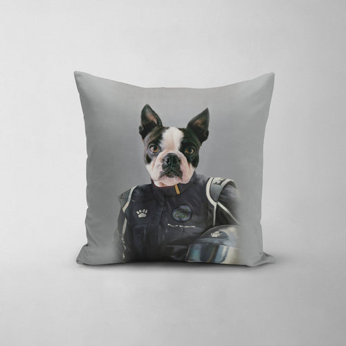 Crown and Paw - Throw Pillow The Race Car Driver - Custom Throw Pillow