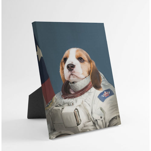 Crown and Paw - Standing Canvas The Astronaut - Custom Standing Canvas