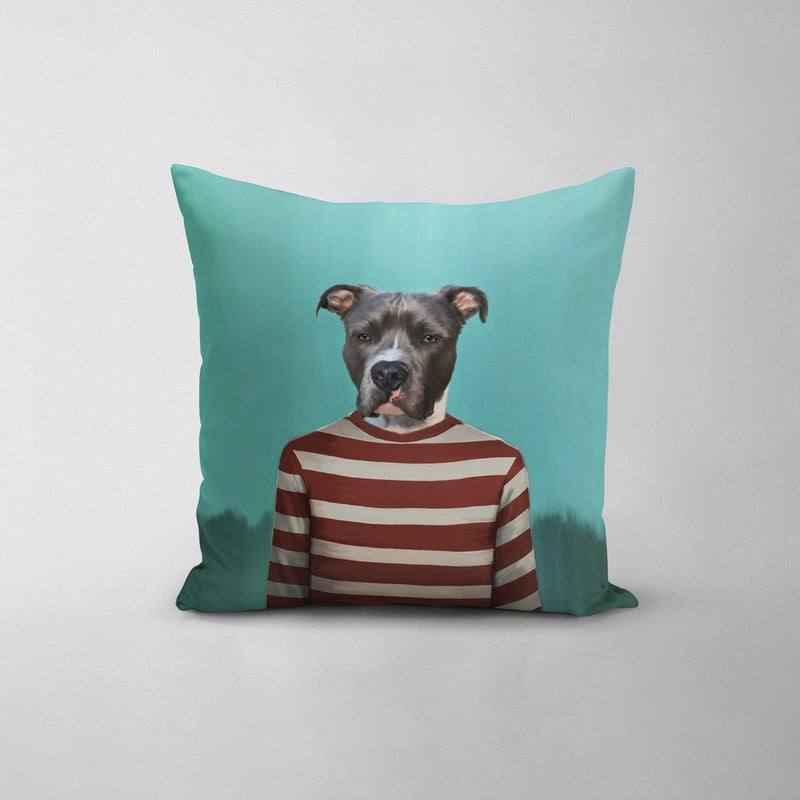 The Red Candy Cane - Custom Throw Pillow