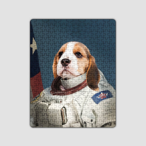Crown and Paw - Puzzle The Astronaut - Custom Puzzle 11" x 14"