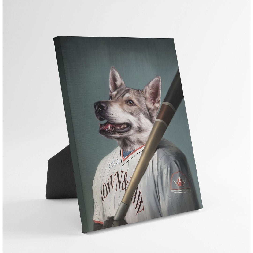 The Baseball Player - Custom Standing Canvas