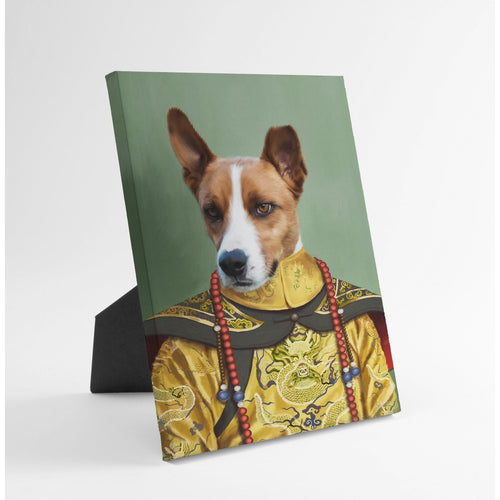 Crown and Paw - Standing Canvas The Chinese Emperor - Custom Standing Canvas