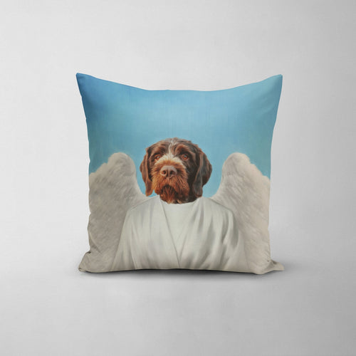Crown and Paw - Throw Pillow The Angel - Custom Throw Pillow