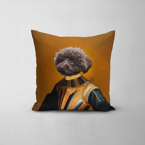 Crown and Paw - Throw Pillow The Knight - Custom Throw Pillow