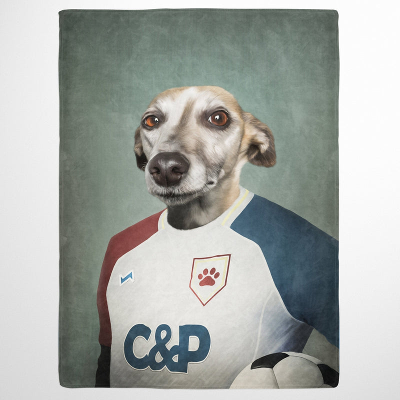 The Soccer Player - Custom Pet Blanket