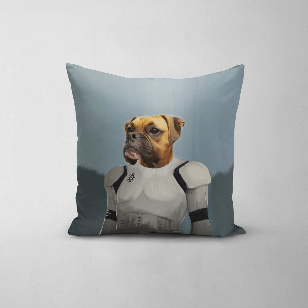 The Trooper - Custom Throw Pillow