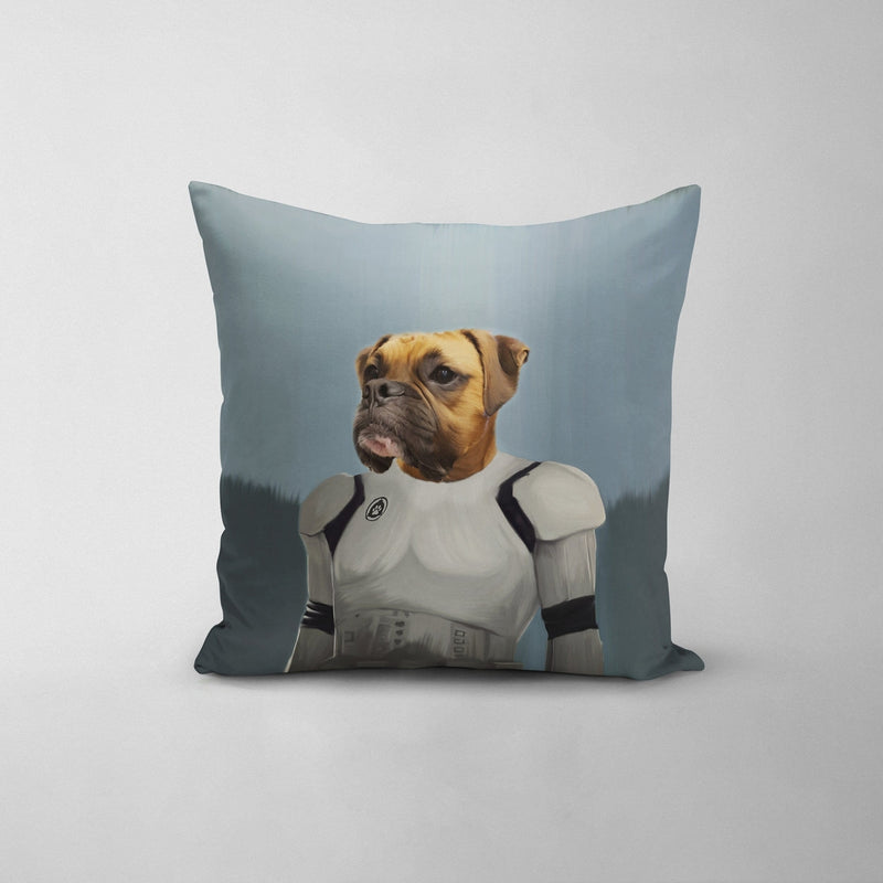 The Trooper - Custom Throw Pillow