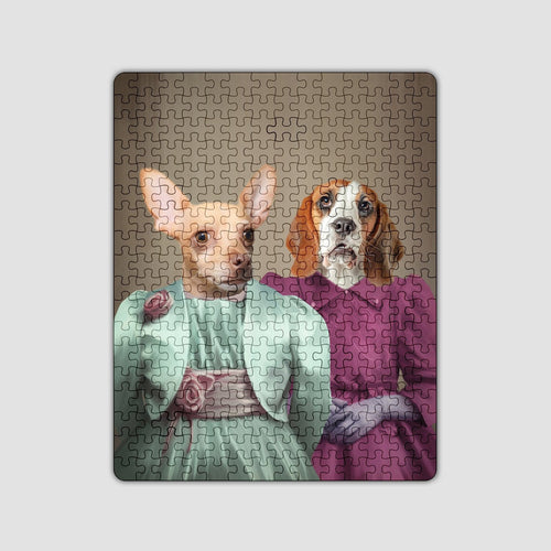 Crown and Paw - Puzzle The Sisters - Custom Puzzle 11" x 14"
