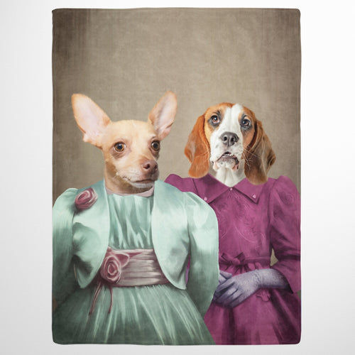 Crown and Paw - Blanket The Sisters - Custom Pet Blanket