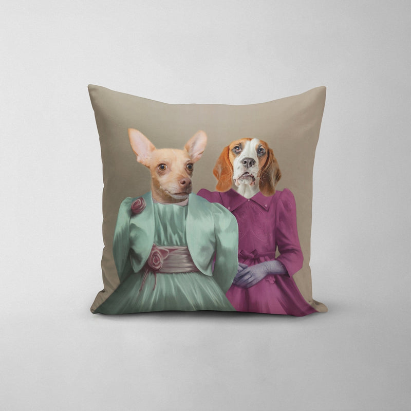 The Sisters - Custom Throw Pillow