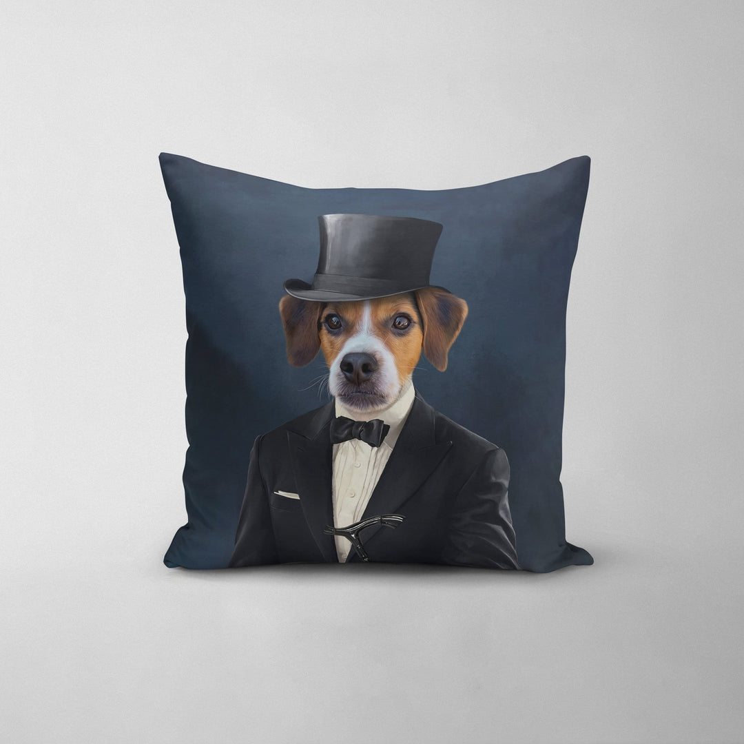 The Gentleman - Custom Throw Pillow