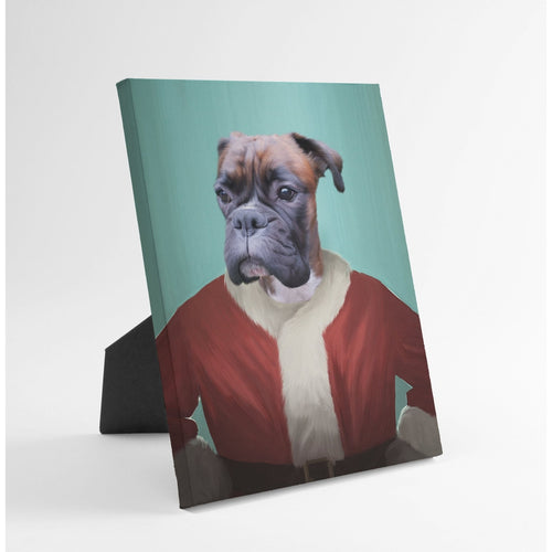 Crown and Paw - Standing Canvas The Santa Claus - Custom Standing Canvas
