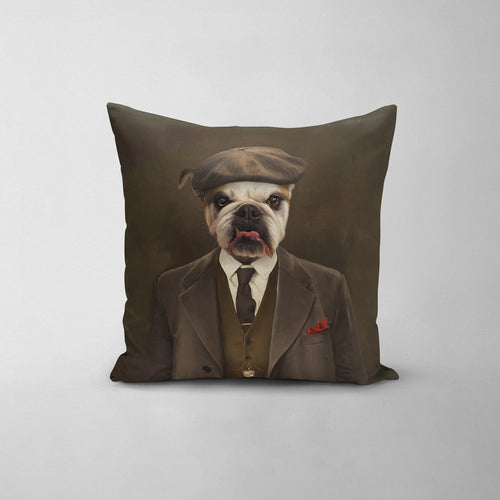Crown and Paw - Throw Pillow The British Gangster - Custom Throw Pillow