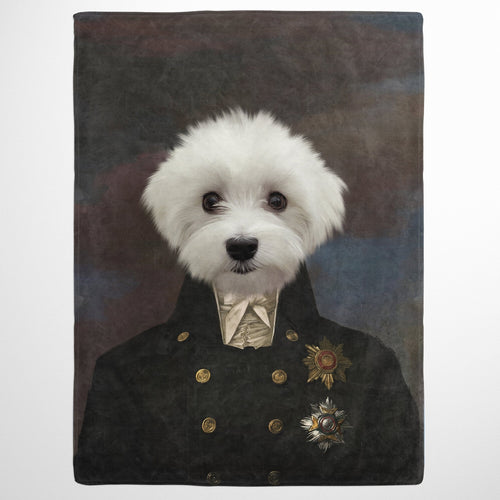Crown and Paw - Blanket The Captain - Custom Pet Blanket