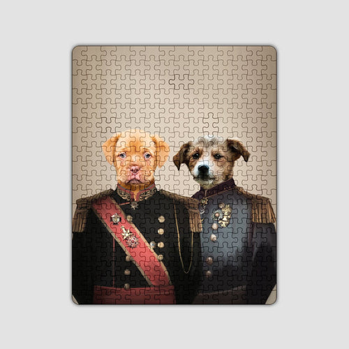 Crown and Paw - Puzzle The War Heroes - Custom Puzzle 11" x 14"