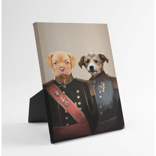 Crown and Paw - Standing Canvas The War Heroes - Custom Standing Canvas