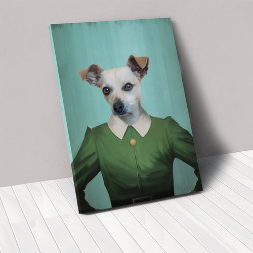 Crown and Paw - Canvas The Elf - Custom Pet Canvas