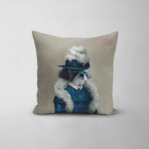Crown and Paw - Throw Pillow The Boa Lady - Custom Throw Pillow