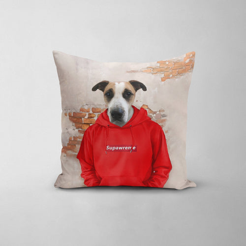 Crown and Paw - Throw Pillow The Hypebeast - Custom Throw Pillow