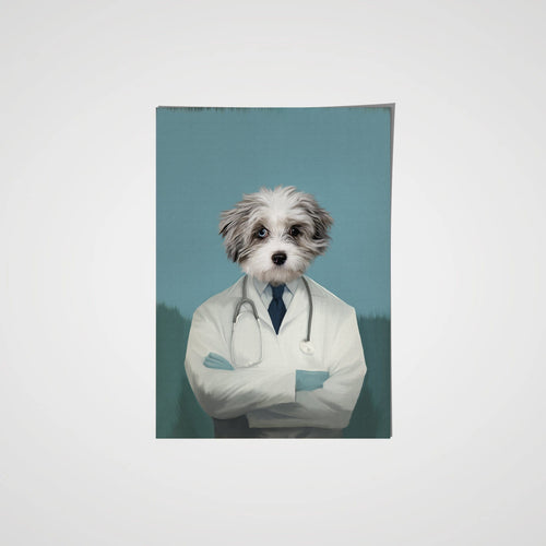 Crown and Paw - Poster The Doctor - Custom Pet Poster