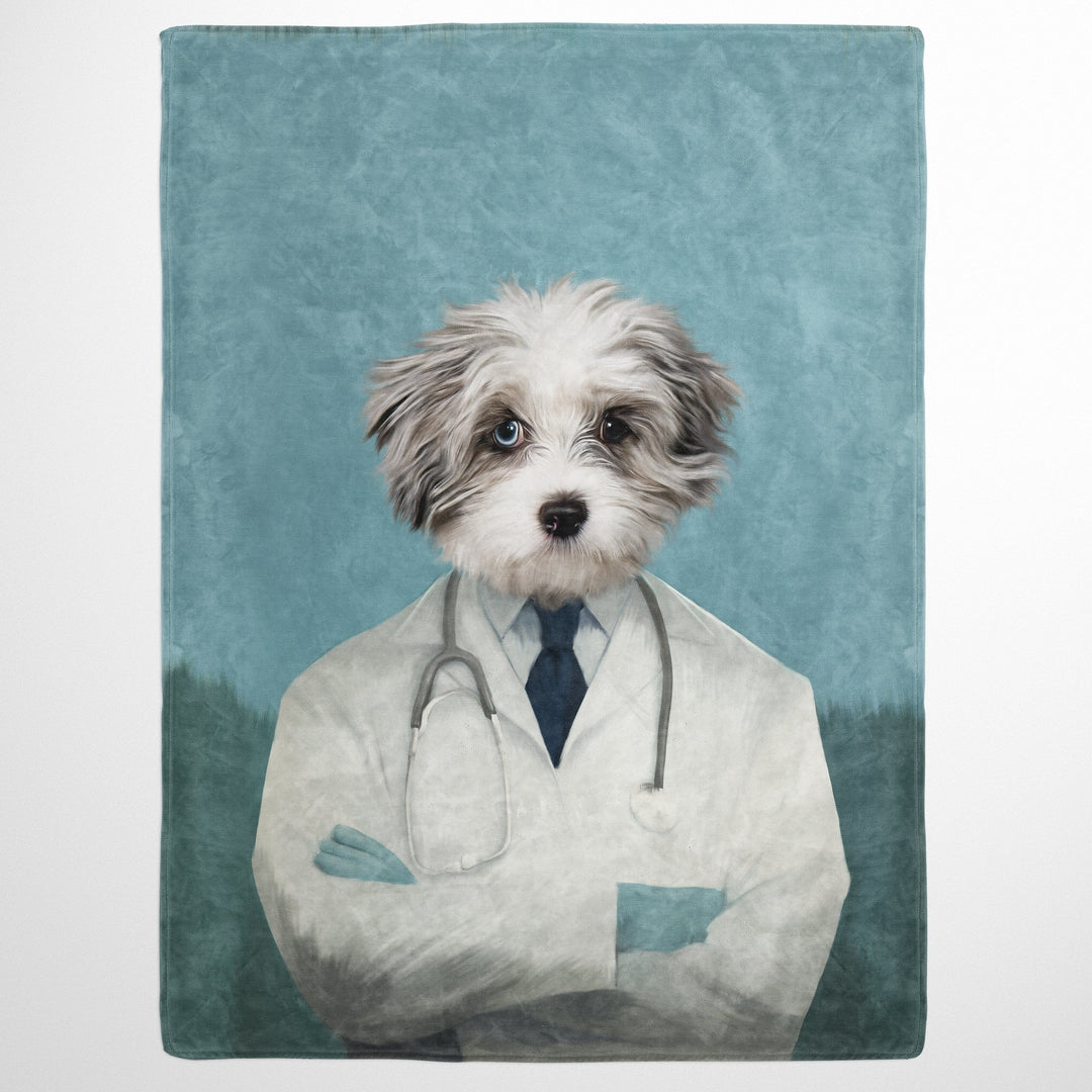 The Doctor - Custom Pet Blanket