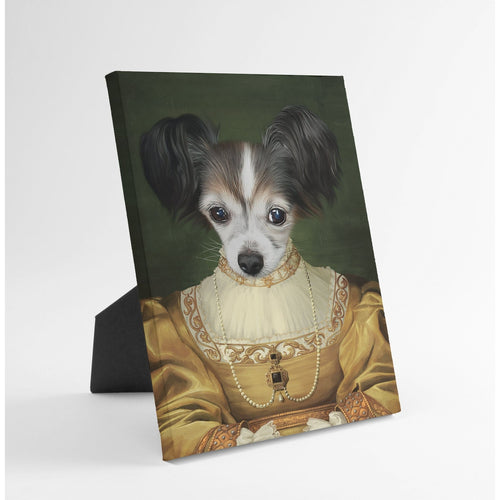 Crown and Paw - Standing Canvas The Golden Girl - Custom Standing Canvas