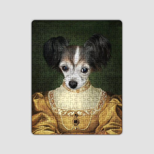 Crown and Paw - Puzzle The Golden Girl - Custom Puzzle 11" x 14"