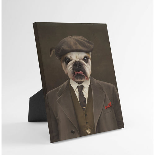 Crown and Paw - Standing Canvas The British Gangster - Custom Standing Canvas