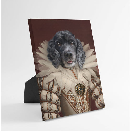 Crown and Paw - Standing Canvas The Queen - Custom Standing Canvas
