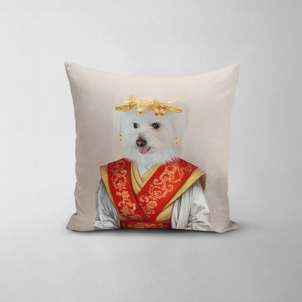 The Asian Empress - Custom Throw Pillow