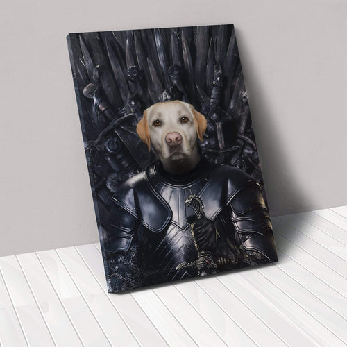 Crown and Paw - Canvas The Oathkeeper - Custom Pet Canvas