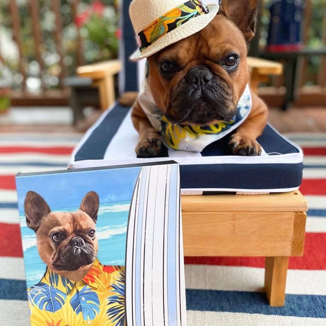 The Surfer - Custom Pet Canvas