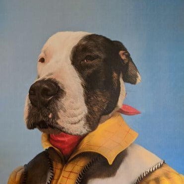 Crown and Paw - Canvas The Cowboy - Custom Pet Canvas