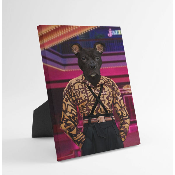 The Strange Girl (Disco) - Custom Standing Canvas